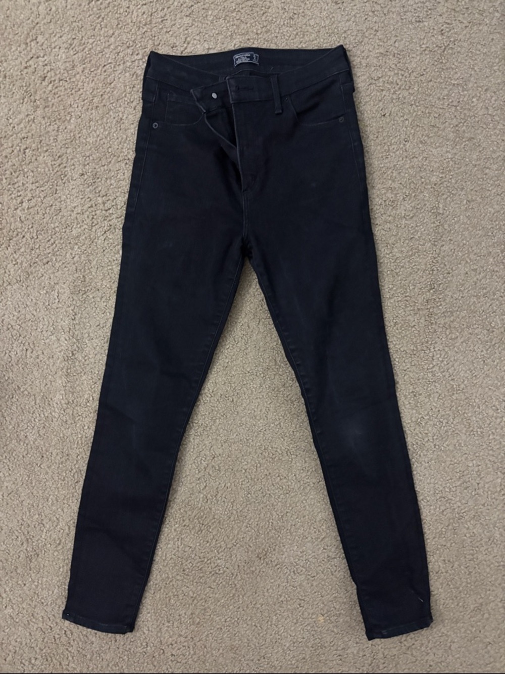 Abercrombie & Fitch Black Skinny Jeans